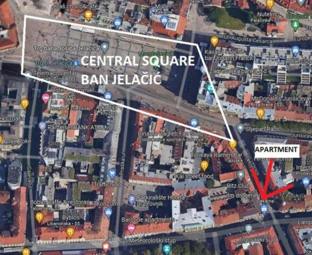 Zagreb Bunker At Main Square Apartment Екстериор снимка